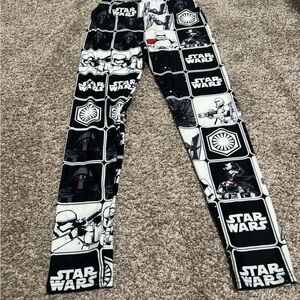 Star Wars Black & White Panel Print Leggings